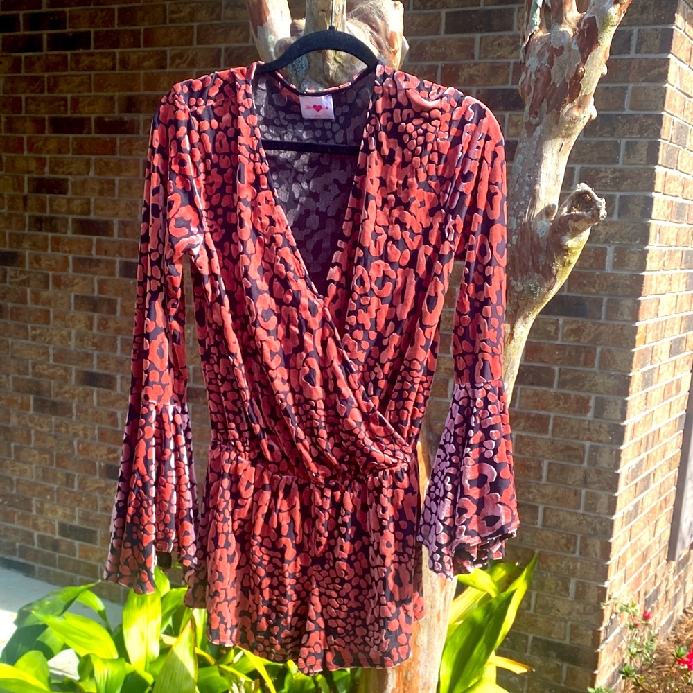 Leopard Print romper 😻💥🍒